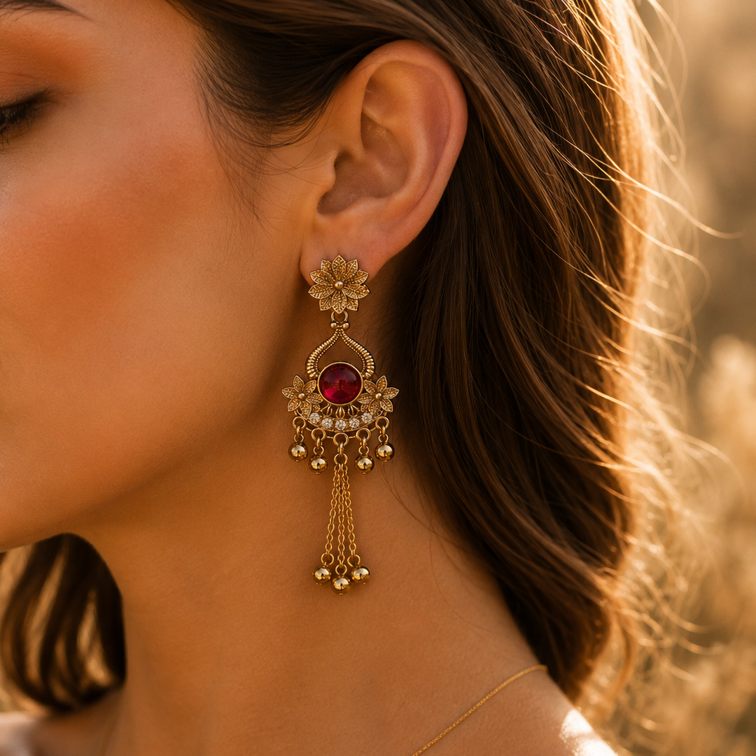 Zaria Tassel Drop Earrings